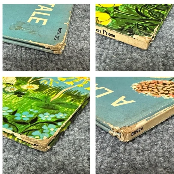 Vintage Big Golden Book A Lamb’s Tale Jenny Reyn 1963 hardcover 8.5x11 nursery - Picture 13 of 13